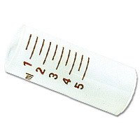 Cilindro in vetro socorex doppia 2 ml Cilindro in vetro socorex doppia 2 ml