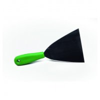 Spatola acciao inox manico in plastica 12cms Spatola acciao inox manico in plastica 12cms