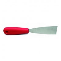 Spatola acciao inox manico in plastica 4cms Spatola acciao inox manico in plastica 4cms
