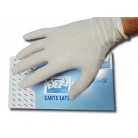Guanti in lattice 100 u. con polvere Guanti in lattice 100 u. con polvere