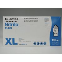 Guanti in nitrile senza polvere, 100 unità Guanti in nitrile senza polvere, 100 unità