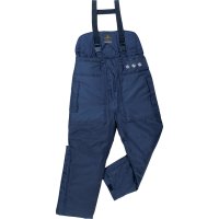 Pantalone con bretelle per freddo estremo in poliestere/cotone Pantalone con bretelle per freddo estremo in poliestere/cotone